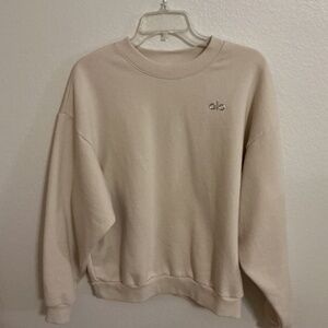 Do Not Buy, Item Sold - ALO Yoga Accolade Crew Neck Pullover in Oat Milk